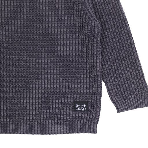 Carter Knit Jumper - Charcoal