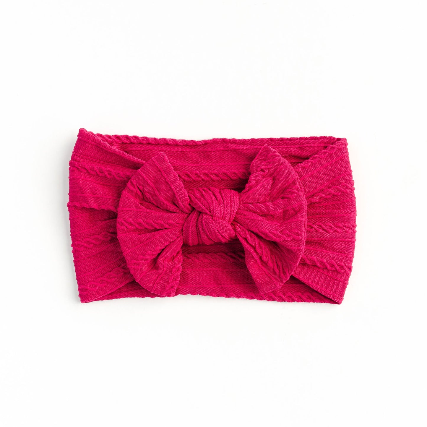 Cable Bow Headbands - Multiple Colours Available