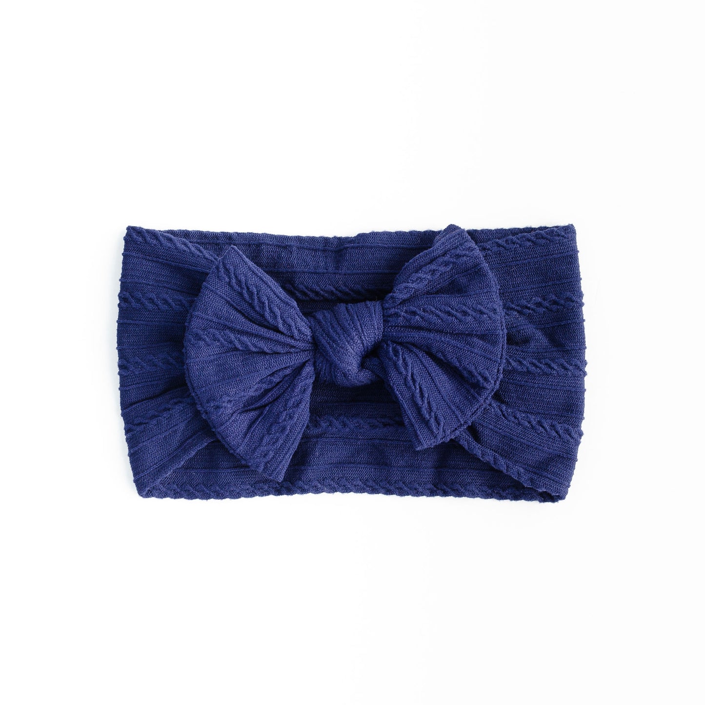 Cable Bow Headbands - Multiple Colours Available