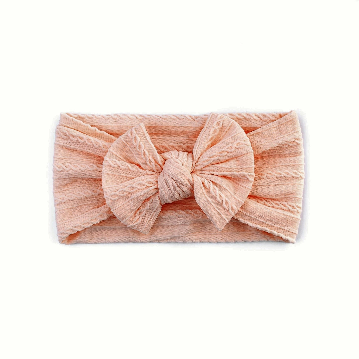 Cable Bow Headbands - Multiple Colours Available