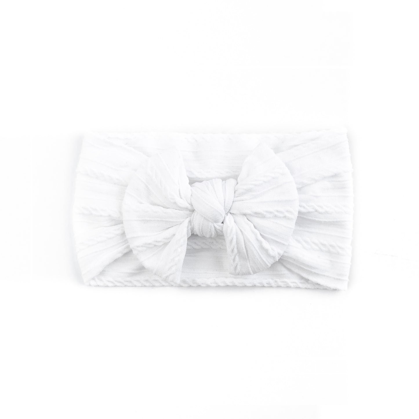 Cable Bow Headbands - Multiple Colours Available