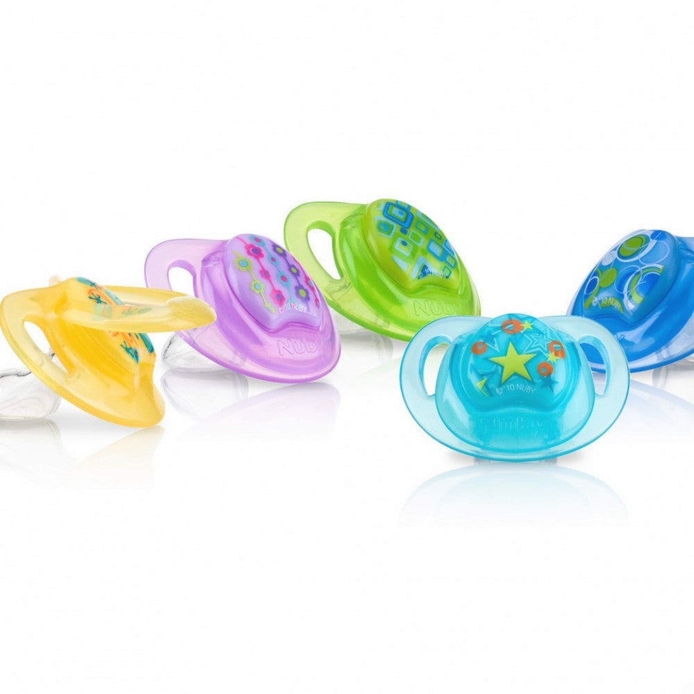 Nuby - Pacifier Orthodontic 2 Pack - 0-6m